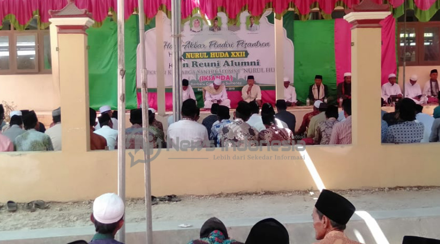 Haul pendiri Pesantren Nurul Huda Banbaru Kyai Moh. Yahya Bin Sakwan bin Hasan oleh Ikatan Keluarga Santri Alumni Nurul Huda (Iksanda) Banbaru Giliraja Sumenep.