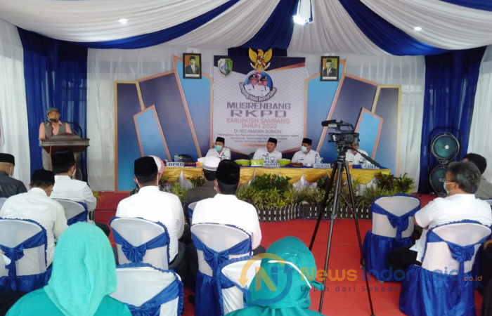 Foto: Pelaksanaan Musrenbang Rencana Kerja Pemerintah Daerah Kecamatan Robatal, di pendopo kecamatan setempat.