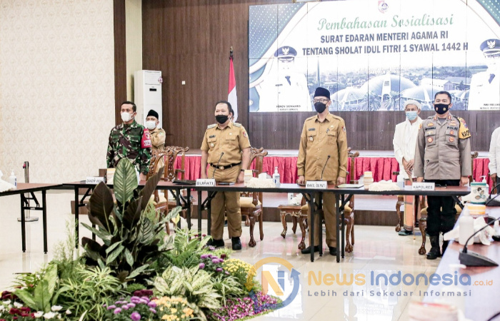 Foto: Pemkab Jember Melaksanakan Sosialisasi SE Gubernur Jatim Tentang Pelaksanaan Salat Idul Fitri.