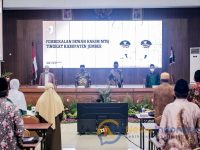 Caption: Pembekalan Dewan Hakim Lomba MTQ di Pendapa Wahyawibawagraha (Foto dok. Humas Pemkab Jember)