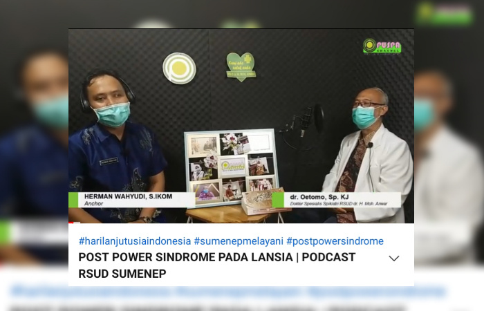 Foto: Screenshot (tangkap layar) salah satu video di channel YouTube RSUD dr. H. Moh. Anwar Sumenep, tentang edukasi kesehatan. (Tolak Imam for News Indonesia)