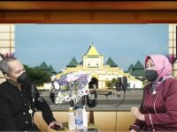 Foto: Tangkap layar Direktur RSUD dr. H. Moh Anwar Sumenep, dr. Erliyati, saat berbincang dalam podcast di channel RSUD dr. H. Moh. Anwar Sumenep.
