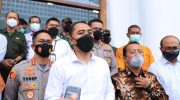 Foto: Agenda Ngopi bersama Forum Komunikasi Pimpinan Daerah (Forkopimda) Kota Surabaya, jelang penetapan upah minimum tahun 2022, di ruang Rapat M. Yasin Polrestabes Surabaya.