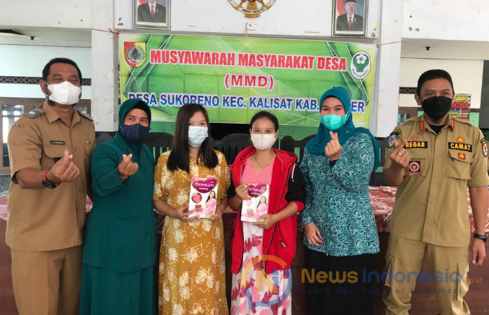 Foto: Kegiatan Musyawarah Masyarakat Desa (MMD) di balai desa Sukoreno, Kecamatan Kalisat, Jember.