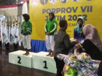 Foto: Kabupaten Jember mendapatkan medali melalui cabor Kempo di Porprov Jatim VII.